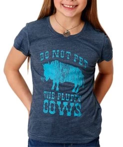 Roper Girls' Buffalo Tee