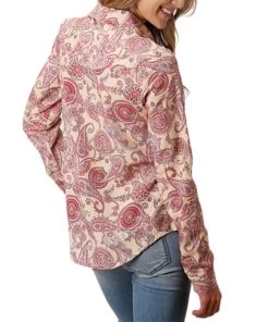 Roper Women's Spring Paisley Button Down Shirt -Ariat Store 03 050 0590 3020 c