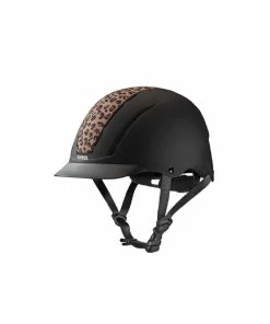 Troxel Spirit Sahara Leopard Riding Helmet