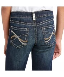 Ariat Girls' R.E.A.L. Kylee Boot Cut Jean -Ariat Store 10037941 c