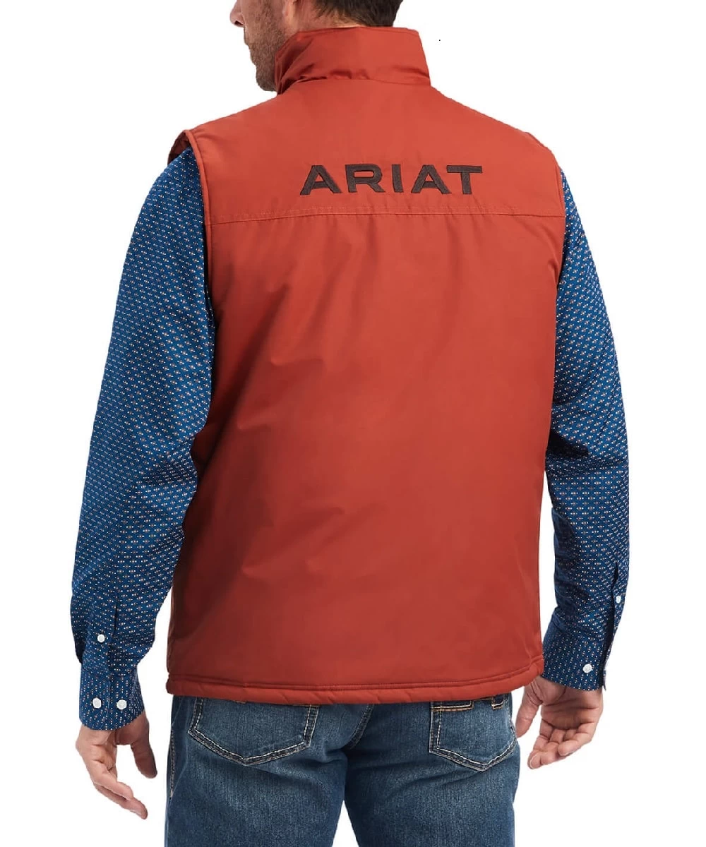 Ariat Men's Team Logo Insulated Vest 2 Ariat Men's Team Logo Insulated Vest - Image 2