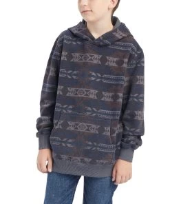 Ariat Boys' Printed Overdyed Sweater