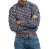 Ariat Men's Pro Series Giacomo Stretch Classic Fit Button Down Shirt