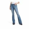 Ariat Women's R.E.A.L. High Rise Annie Flare Jean