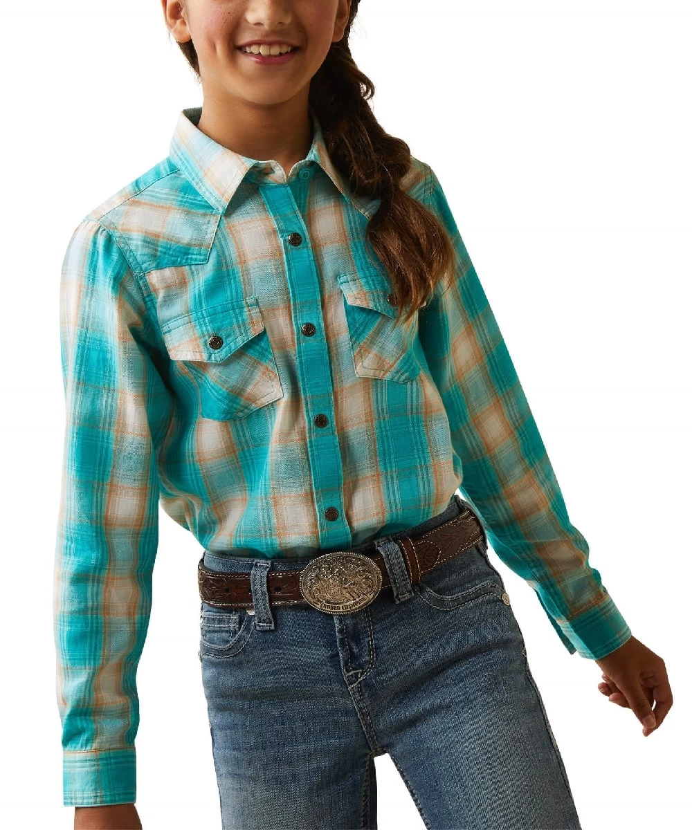Ariat Girls' Ojai Snap Shirt 1 Ariat Girls' Ojai Snap Shirt