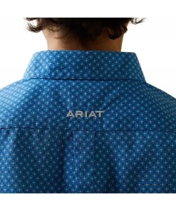 Ariat Boys' Lloyd Classic Fit Button Down Shirt -Ariat Store 10043713 c
