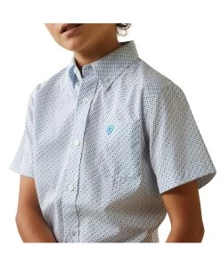 Ariat Boys' Luca Classic Fit Button Down Shirt 7 Ariat Boys' Luca Classic Fit Button Down Shirt -Ariat Store 10043715 d