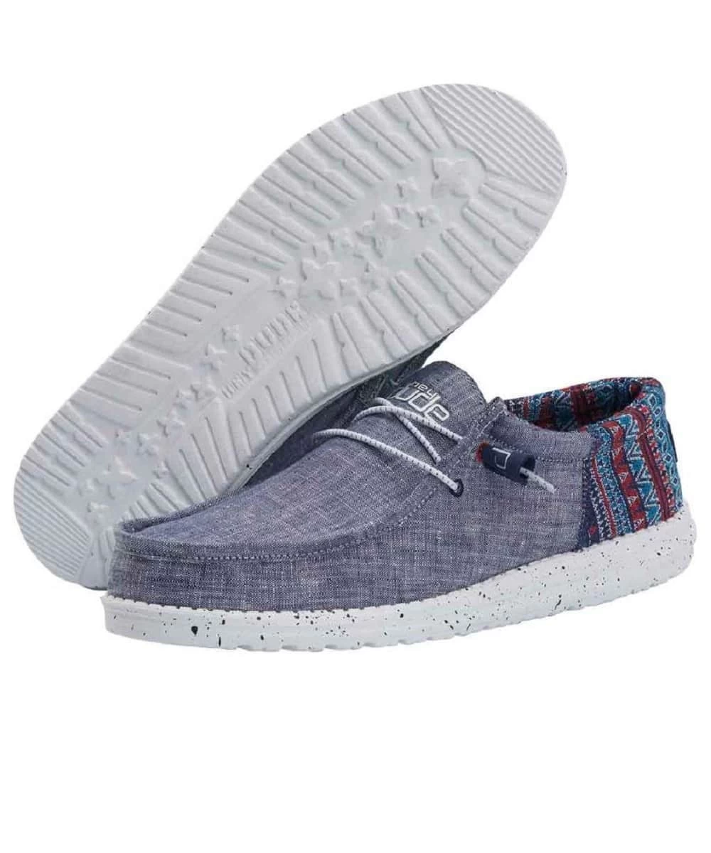 Hey Dude Men's Tribe Wally Funk Shoe 1 Hey Dude Men's Tribe Wally Funk Shoe