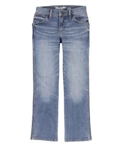 Wrangler Boys' Retro Slim Straight Jean