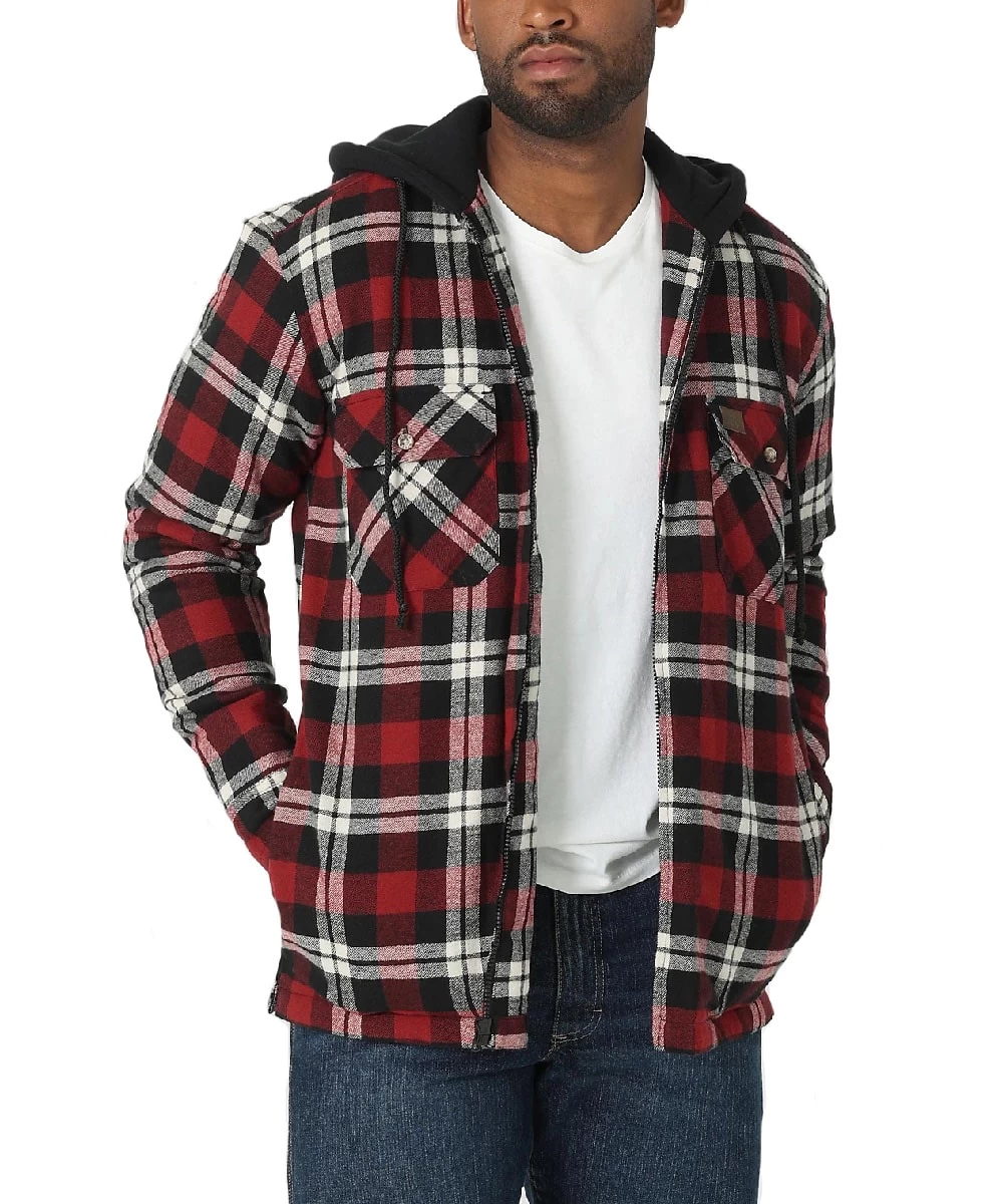 Wrangler Men's Riggs Workwear Flannel Jacket 1 Wrangler Men's Riggs Workwear Flannel Jacket