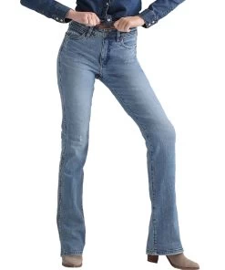 Wrangler Women's Retro Green Jean