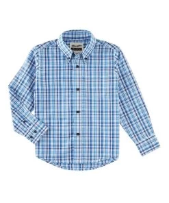 Wrangler Boys' Riata Button Down Shirt