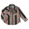 Wrangler Baby/Toddler Boy's Aztec Western Snap Shirt