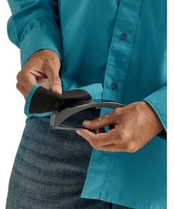 Wrangler Men's Performance Button Down Shirt -Ariat Store 112323773 d