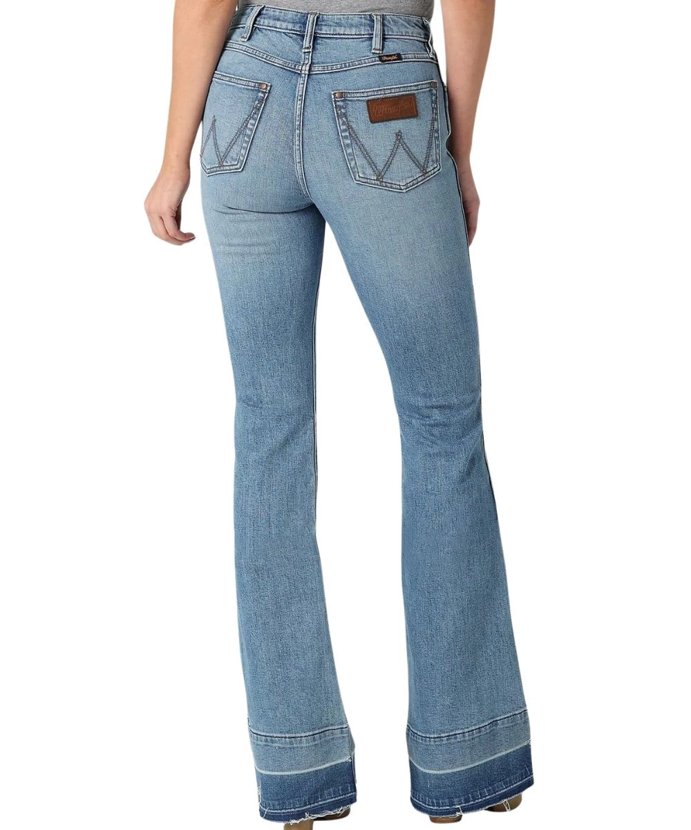 Wrangler Women's Retro Premium High Rise Trouser Jean 2 Wrangler Women's Retro Premium High Rise Trouser Jean - Image 2