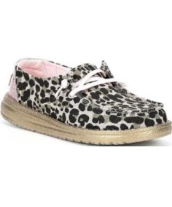 Hey Dude Girls' Youth Leo Nut Wendy Shoe
