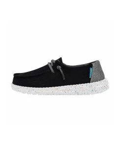 Hey Dude Youth Disco Black Wendy Shoe