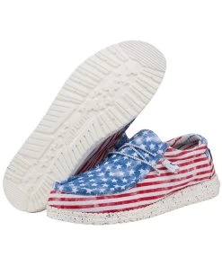 Hey Dude Youth Stars And Stripes Patriotic Shoe