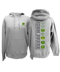 John Deere History Of The Logos Hoodie