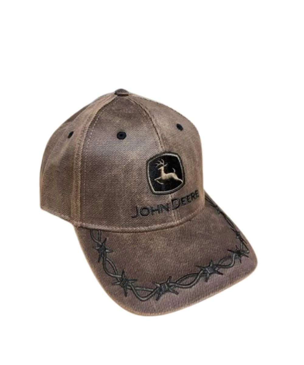 John Deere Oilskin Cap 1 John Deere Oilskin Cap