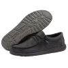 Hey Dude Men's Carbon Recycled Leather Wally Shoe