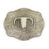 M&F Western Men's Nocona Steer Skull Buckle