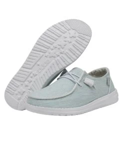Hey Dude Women's Sky Blue Wendy Boho Stitch Shoe