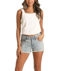 Rock & Roll Cowgirl Women's Mid Rise Shorts