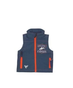 Cowboy Hardware Toddler Born To Be A Cowboy Vest