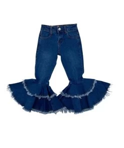 Cowboy Hardware Girls' Infant And Toddler Flared Jean