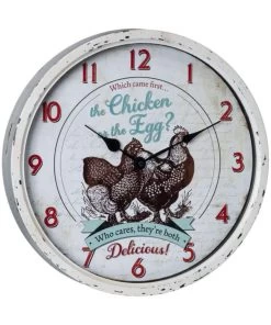 J.T. International Chicken Wall Clock