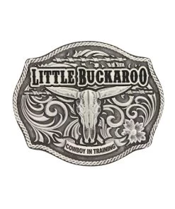 Montana Silversmiths Boys' Little Buckaroo Attitude Buckle