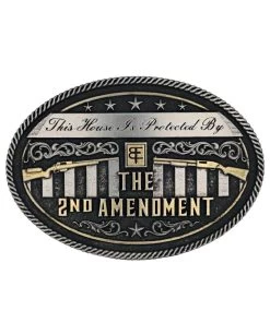 Montana Silversmiths Warrior Collections Attitude Buckle