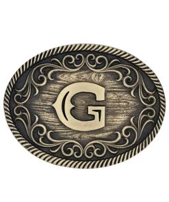 Montana Silversmiths Initial G Attitude Buckle