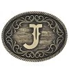 Montana Silversmiths Initial J Attitude Buckle