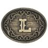 Montana Silversmiths Initial L Attitude Buckle