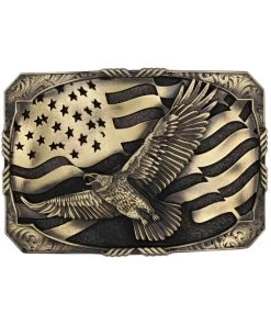 Montana Silversmiths Forever Free Heritage Attitude Buckle