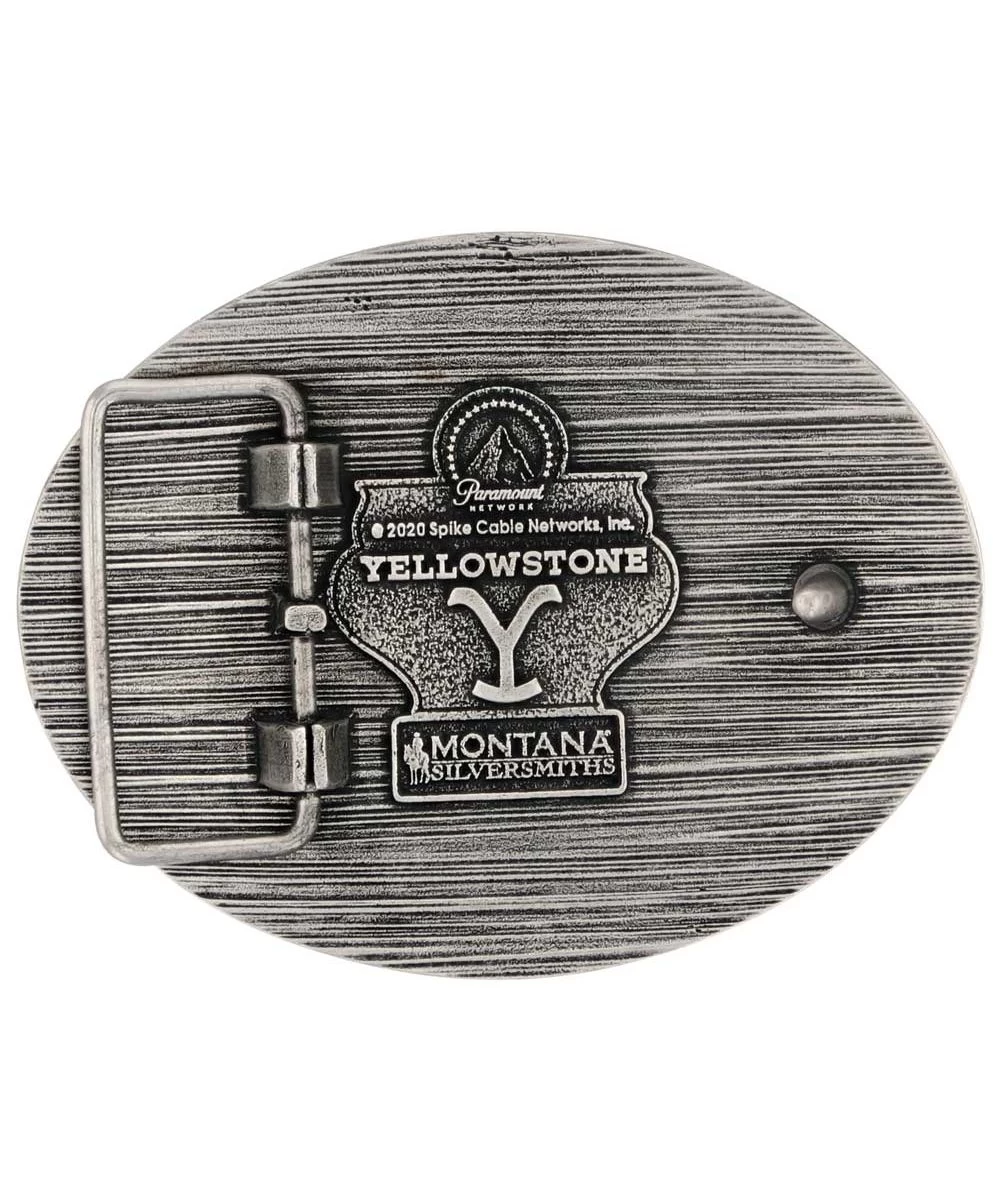 Montana Silversmiths Strength Of Yellowstone Attitude Buckle 2 Montana Silversmiths Strength Of Yellowstone Attitude Buckle - Image 2