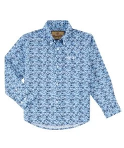 Wrangler Boys' Classic Button Down Shirt