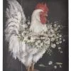 Ganz Antique Tile Rooster Wall Decor