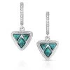 Montana Silversmiths Women's High Noon Cobblestone Earrings