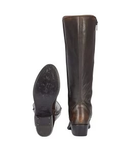 Frye Women's Carson Piping Tall Boot -Ariat Store FR40093 BLAC a
