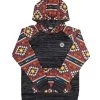 Hooey Girls' Summit Aztec Print Hoodie