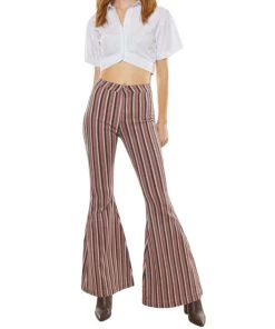 Kancan Women's High Rise Super Flare Jean