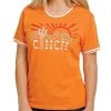 Cinch Women's Desert Print Logo Tee