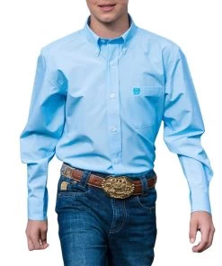 Cinch Boys' Western Button Down Shirt
