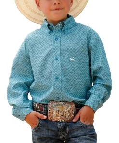 Cinch Boys' ArenaFlex Button Down Shirt