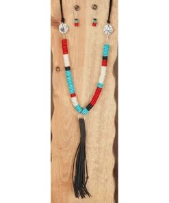 West & Co. Women's Buffalo Necklace Set