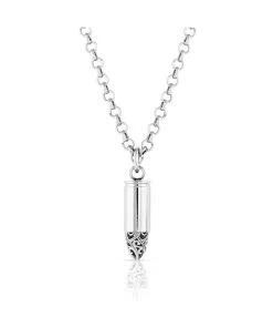 Montana Silversmiths Men's One Shot Bullet Necklace -Ariat Store NC5102 b