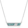 Montana Silversmiths Women's High Noon Cobblestone Bar Necklace